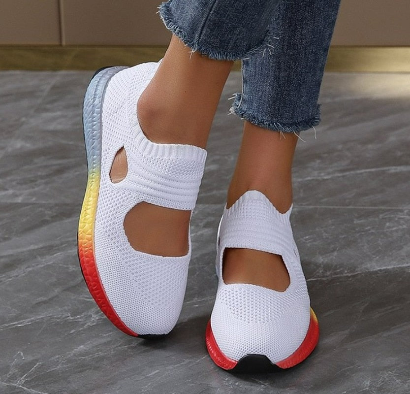 Sneaker Mit Luftpolstersohle Fur Damen