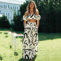 Leichte & Stilvolle Zweiteilige Damen Boho-Kombi – Amira