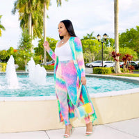 Damen-Kimono-Set mit Hose – Yasmin Herbstzauber Edition