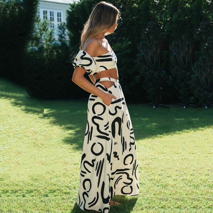 Leichte & Stilvolle Zweiteilige Damen Boho-Kombi – Amira