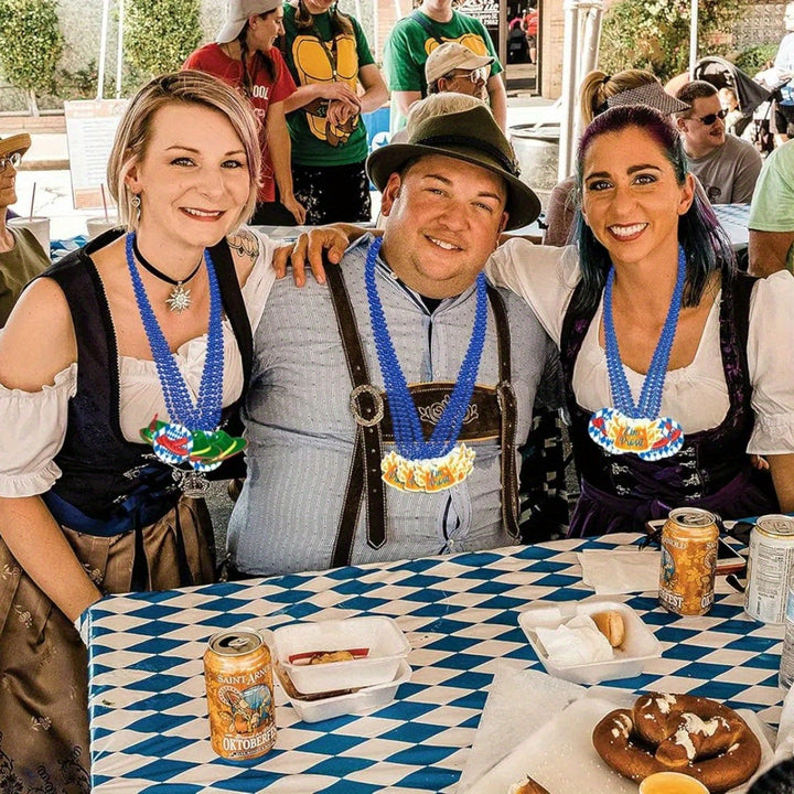 Party Halsketten Set (21 Stück) – WiesnGlanz Oktoberfest 2025