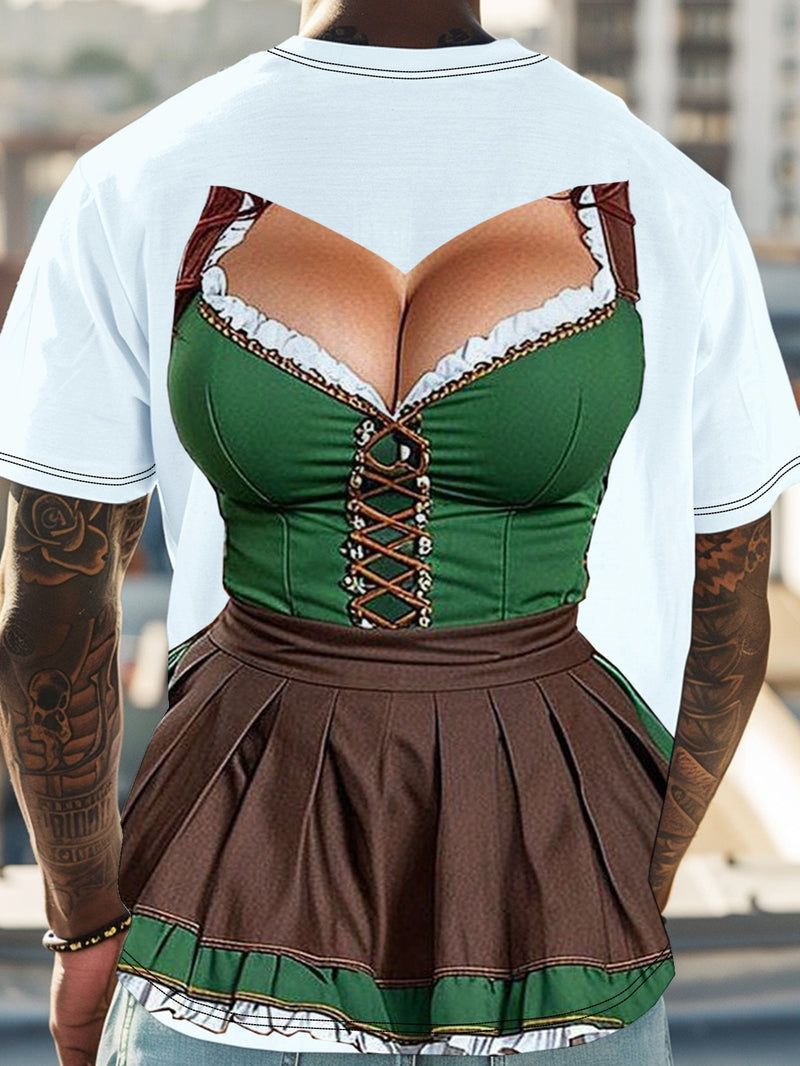 Herren Grafik T-Shirt – Leonhard Oktoberfest 2025