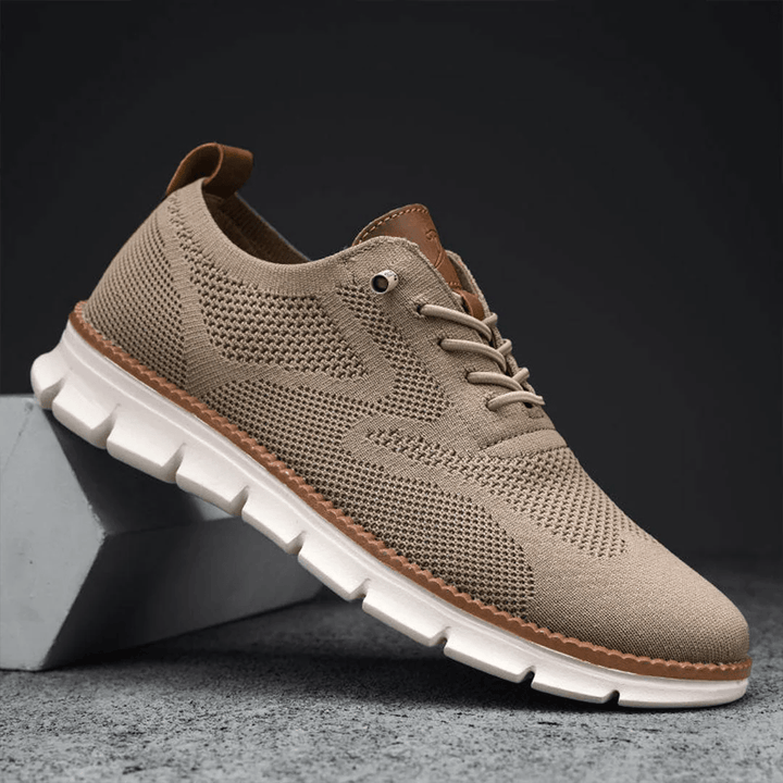 Atmungsaktive & Ultrabequeme Herren-Sneaker im Minimalistischen Design – Elias