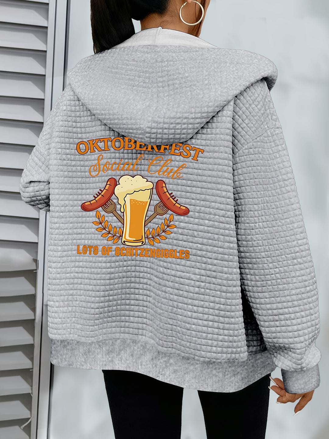 Gemütlicher Damen Hoodie – Amalia Oktoberfest 2025