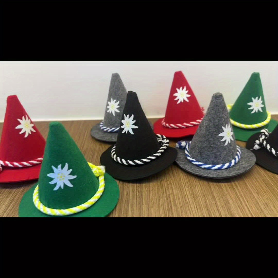 Oktoberfest Mini Flasche Deko 2 Sets (je 8 Stück) – EdelweissHütl Oktoberfest 2025