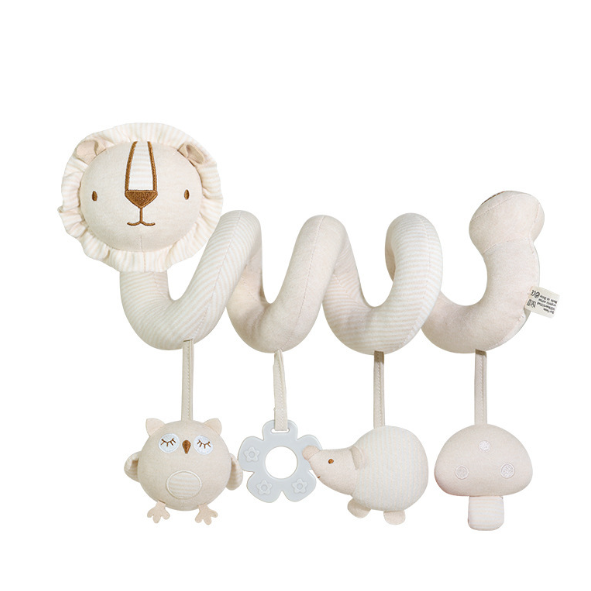 Babyspirale mit Tiermotiven für Babyschale, Kinderwagen und Bett – Spielspaßmobil