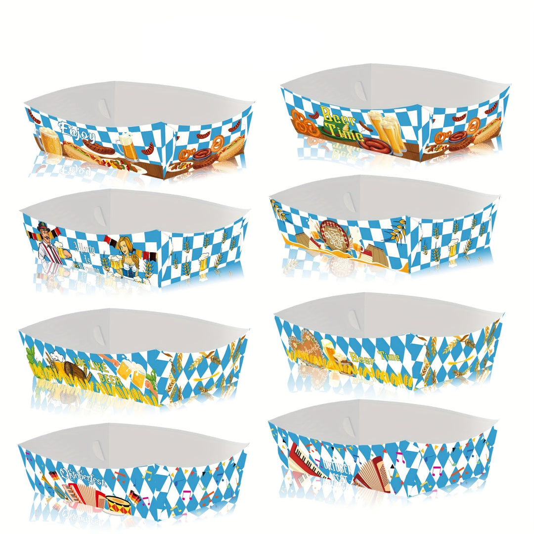 Oktoberfest Papier Snackschalen Set (2×24 Stück) – WiesnSnack Oktoberfest 2025