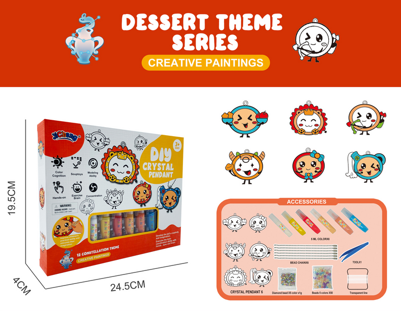 DIY-Kreativset mit Kristallen für Kinder – 1 kaufen, 1 gratis