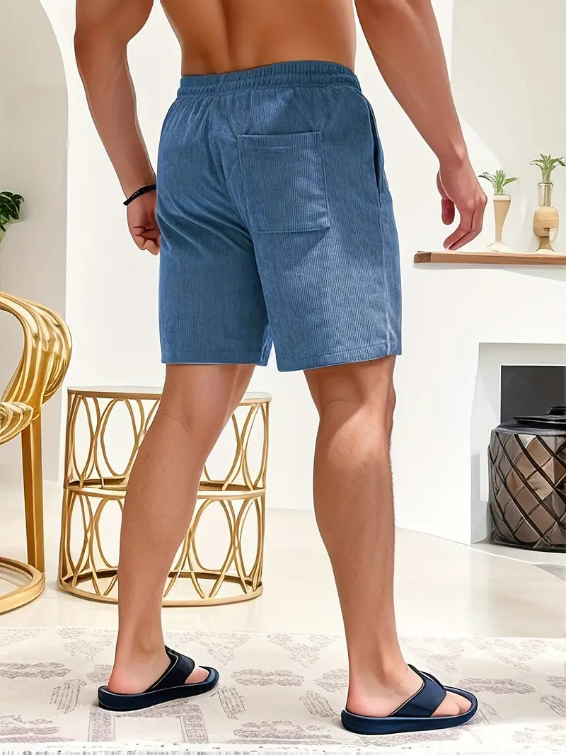 Sommerliche Herrenbadehose mit verstellbarem Taillenbund – Jens