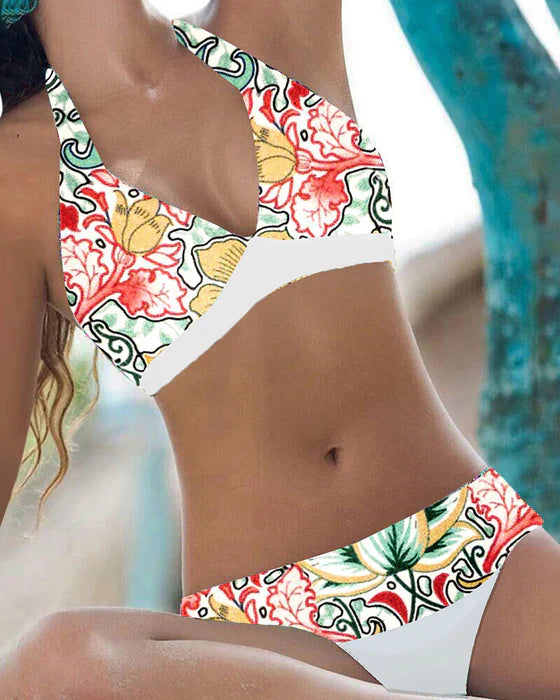 Verspielter Blumen-Bikini – Sienna