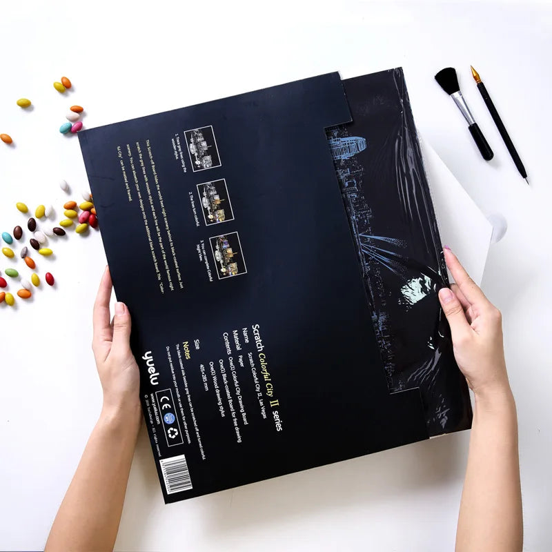 5D-Kratzkunstplatte – ColorPeek