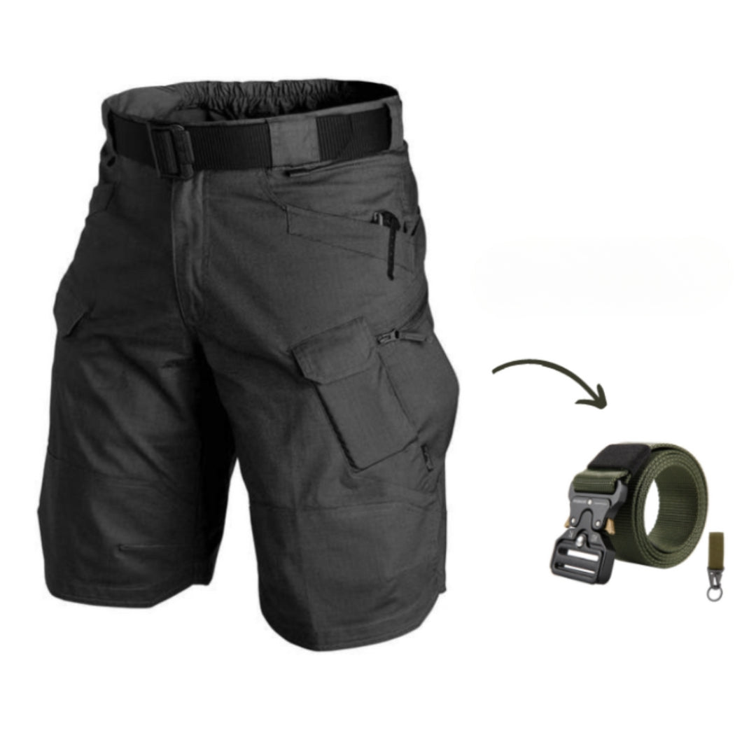 Herren Cargo-Shorts mit 7 Taschen & Gratis Gürtel – Taro