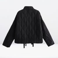 Damen Steppjacke mit Kordelzug & Reißverschluss – Lorena