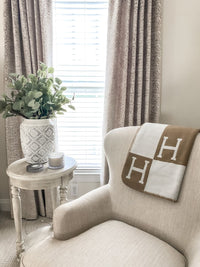 Luxuriöser Damen Plaid aus Wolle & Kaschmir – Serona