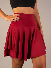 Sportlicher & Funktionaler Damen Tennisrock mit Shorts und Taschen – Maja