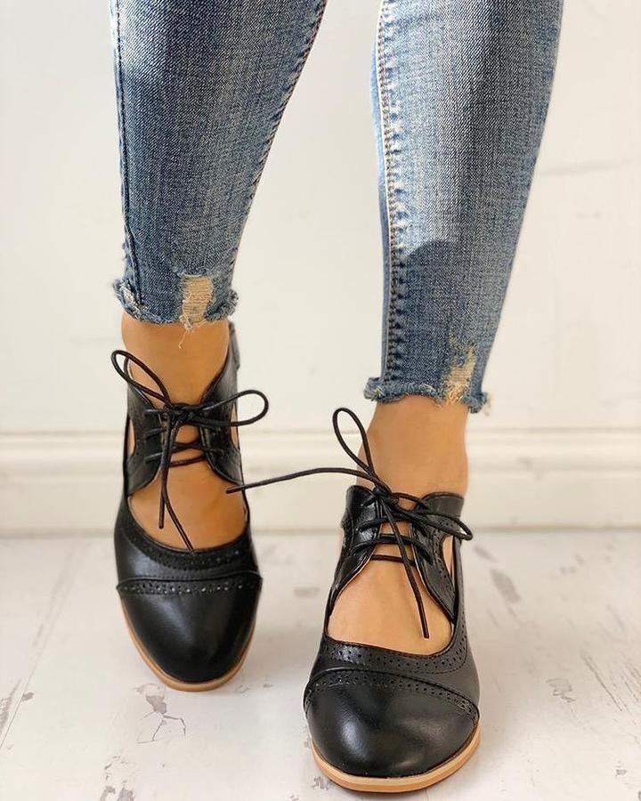 Herbstliche Orthopädische Vintage Damen Schuhe - Felina