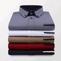 Herrenhemd mit kurzen Ärmeln - Victor