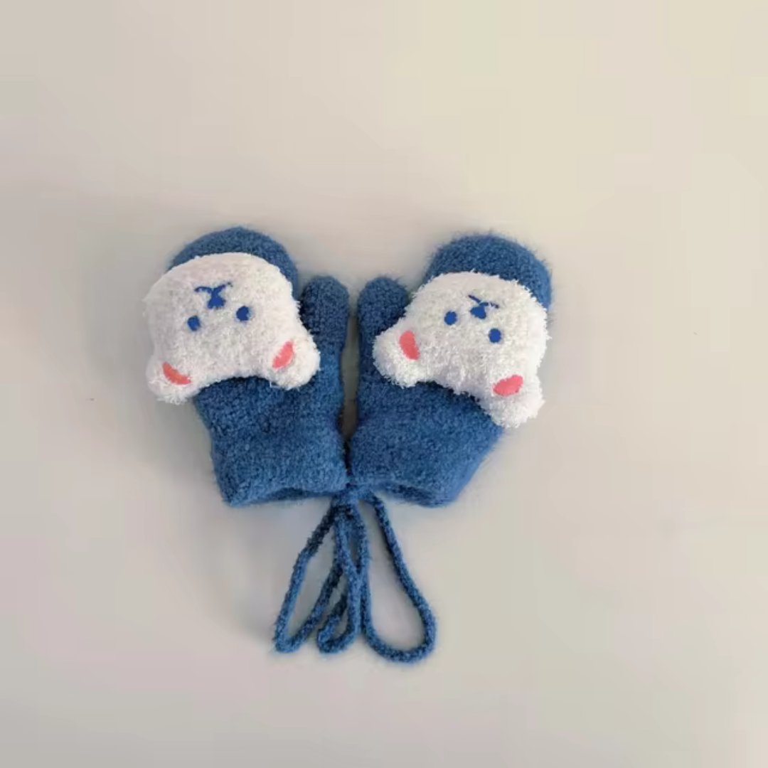 Kinder-Winterhandschuhe mit Bärenmotiven – TinyBear Handschuhe