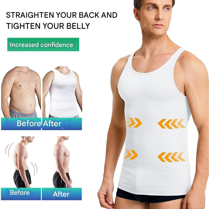 Korrigierendes Herrenhemd mit Formgebungseffekt – Noah