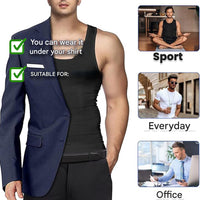 Korrigierendes Herrenhemd mit Formgebungseffekt – Noah