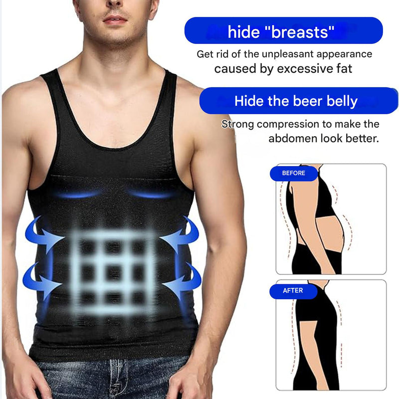Korrigierendes Herrenhemd mit Formgebungseffekt – Noah