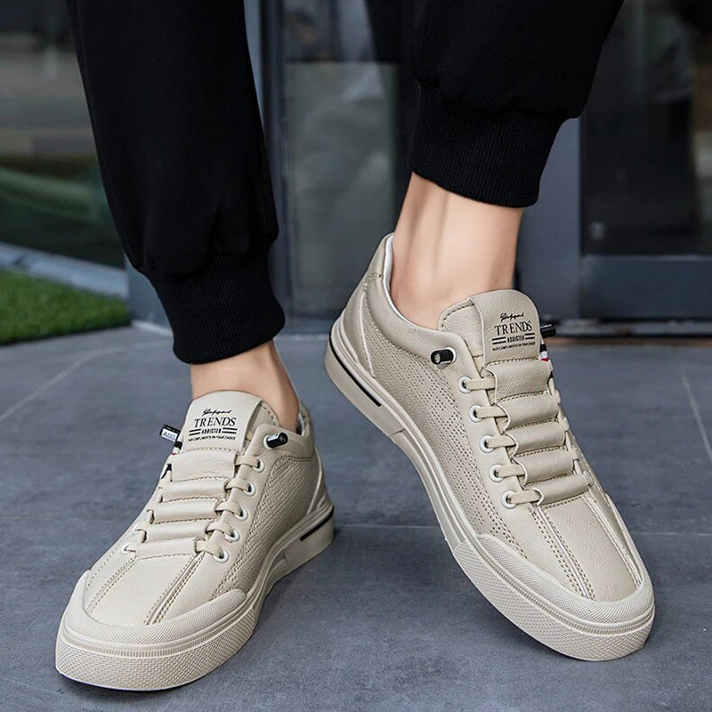 Herren-Sneaker aus Perforiertem Leder mit Leichtbauweise – Ethan