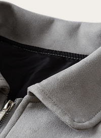 Wintertrendiger grauer Herrenmantel – Matteo