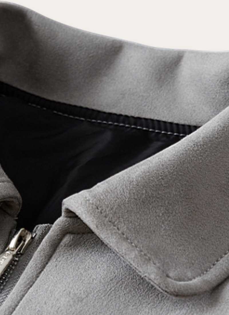 Wintertrendiger grauer Herrenmantel – Matteo