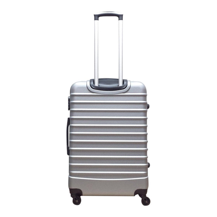 2-teilige Hartschalen-Kofferset – Milano Silver