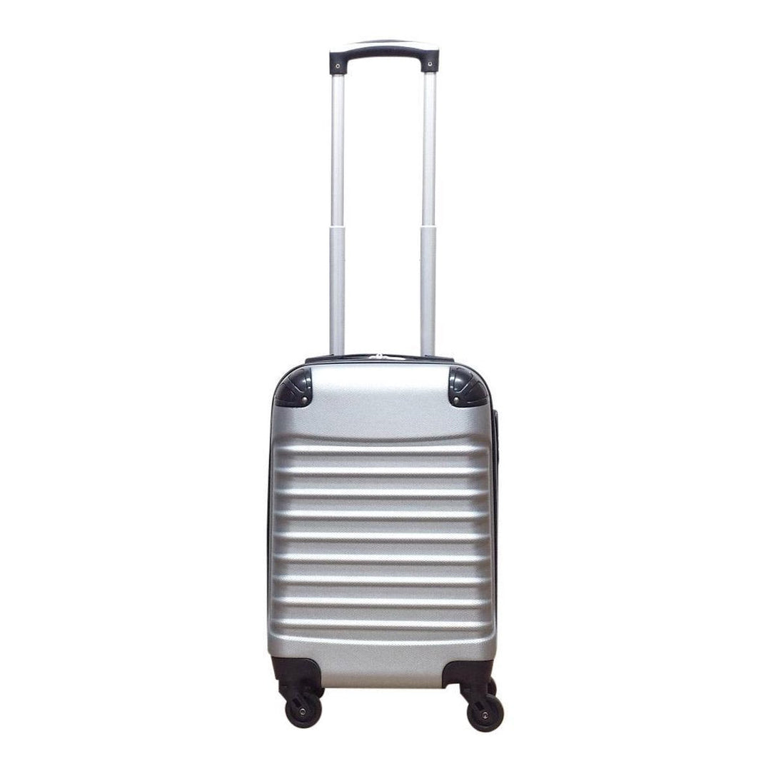 2-teilige Hartschalen-Kofferset – Milano Silver