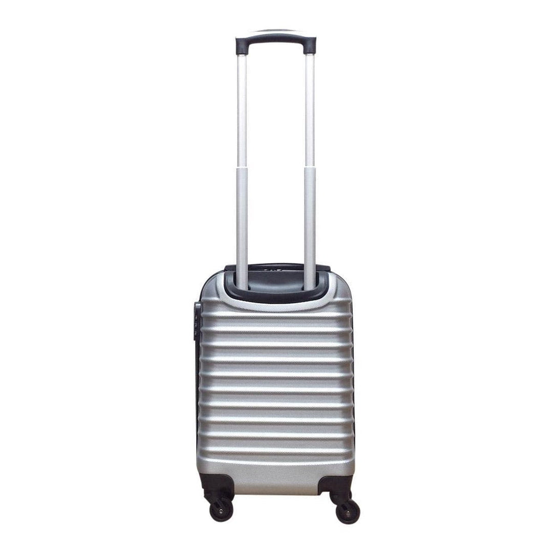 2-teilige Hartschalen-Kofferset – Milano Silver