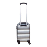 2-teilige Hartschalen-Kofferset – Milano Silver