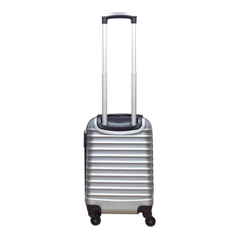 2-teilige Hartschalen-Kofferset – Milano Silver