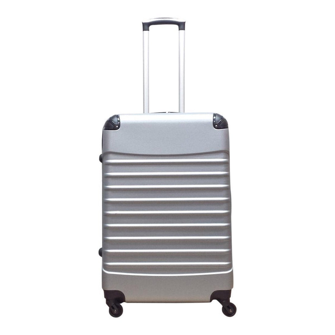 2-teilige Hartschalen-Kofferset – Milano Silver