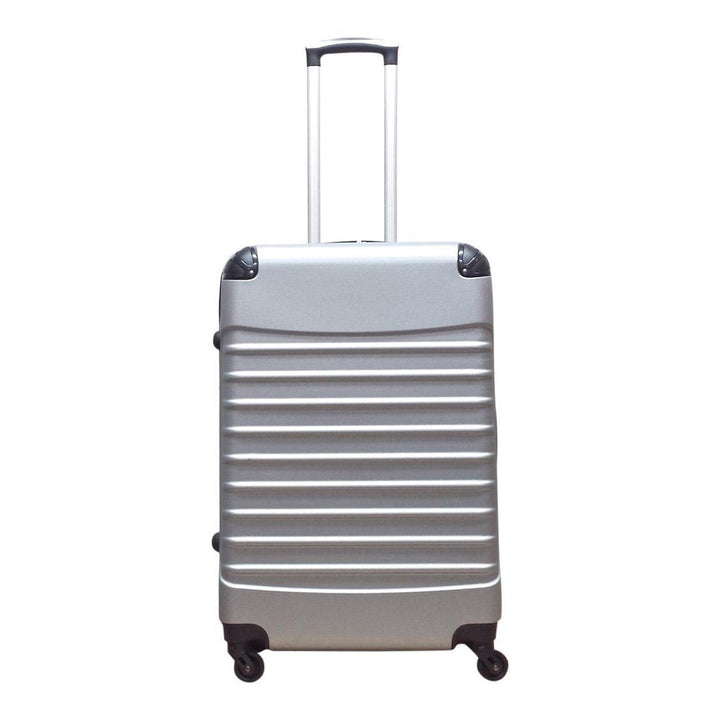 2-teilige Hartschalen-Kofferset – Milano Silver