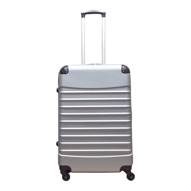 2-teilige Hartschalen-Kofferset – Milano Silver