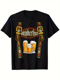 Herren Kurzarm T-Shirt – Hansi Oktoberfest 2025