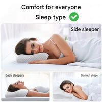 Orthopädisches Visco-Schaum Schlafkissen – Nesto