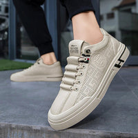 Herren-Sneaker aus Perforiertem Leder mit Leichtbauweise – Ethan