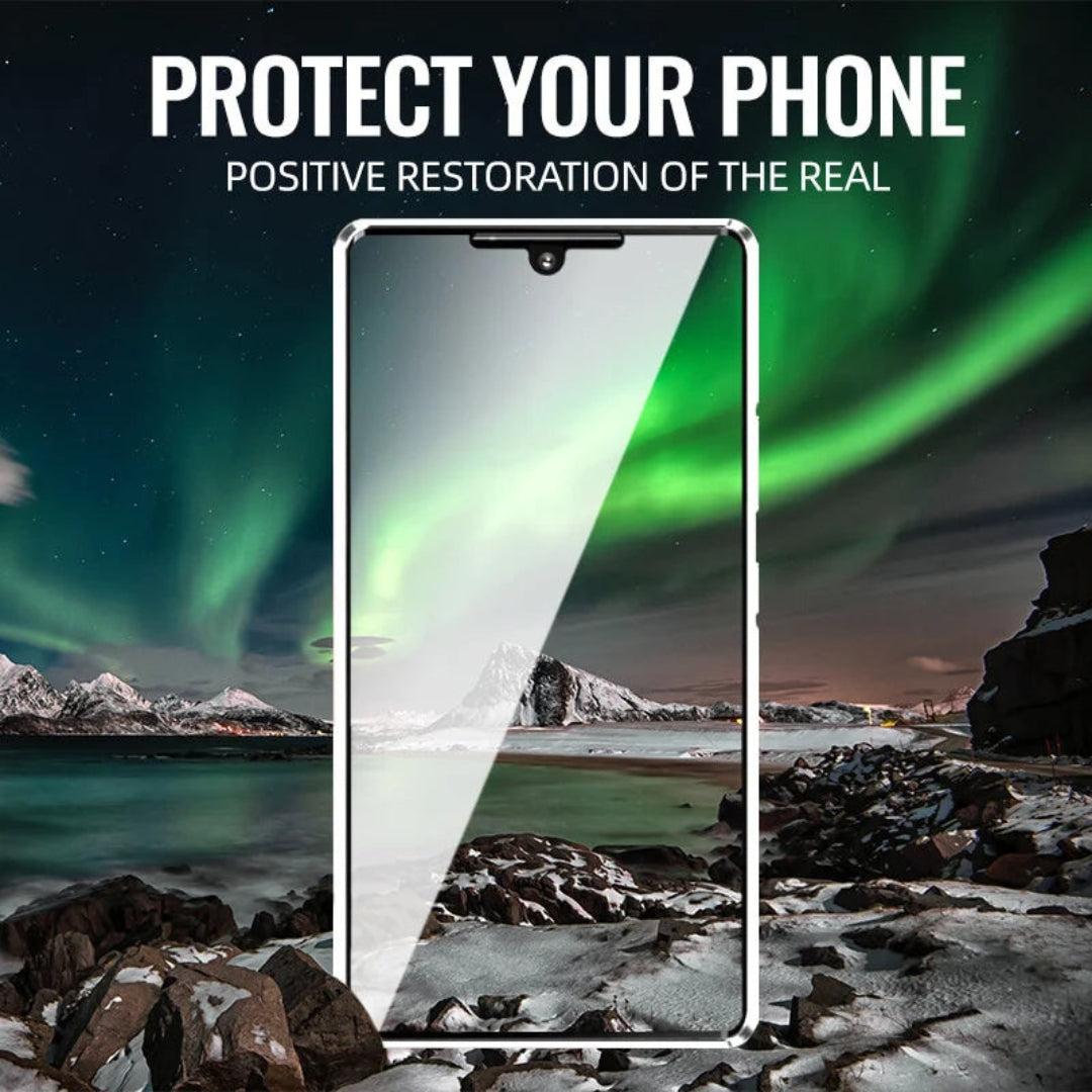 Magnetische doppelseitige Glas-Schutz-Hülle – ClearLock (1+1 GRATIS)