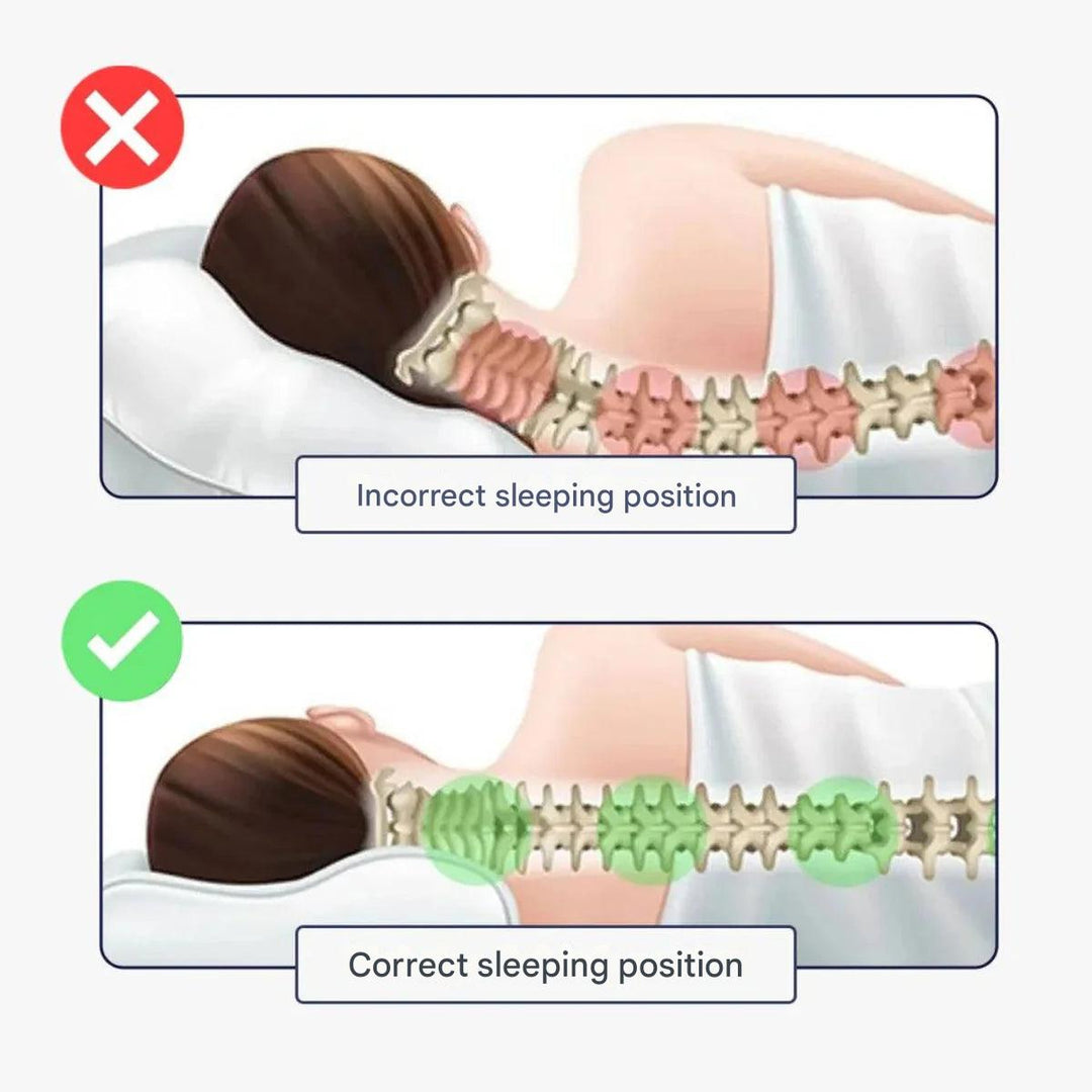 Orthopädisches Visco-Schaum Schlafkissen – Nesto