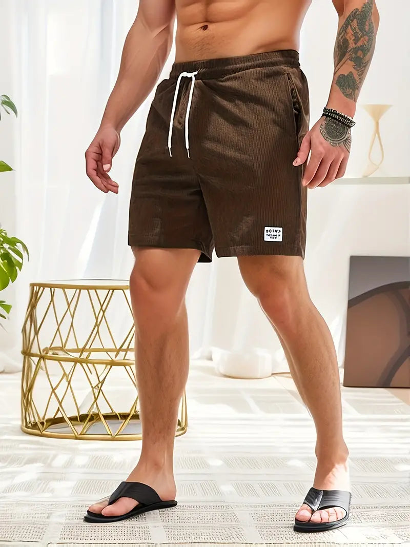 Sommerliche Herrenbadehose mit verstellbarem Taillenbund – Jens