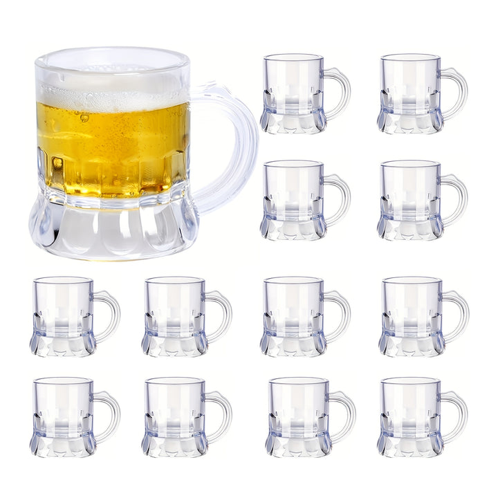 30 Stück Klare Plastik Mini-Bierkrüge – MiniKrug30 Oktoberfest 2025