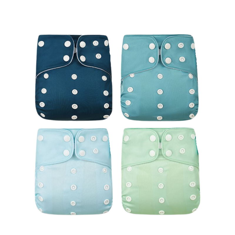 Wiederverwendbare & auslaufsichere Stoffwindeln für Babys – Ökowindelset