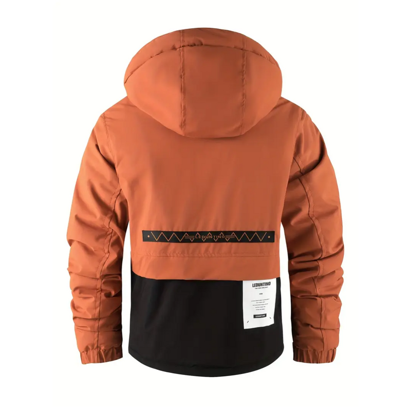 Herren Outdoorjacke gewattet mit abnehmbarer Kapuze – Henrik