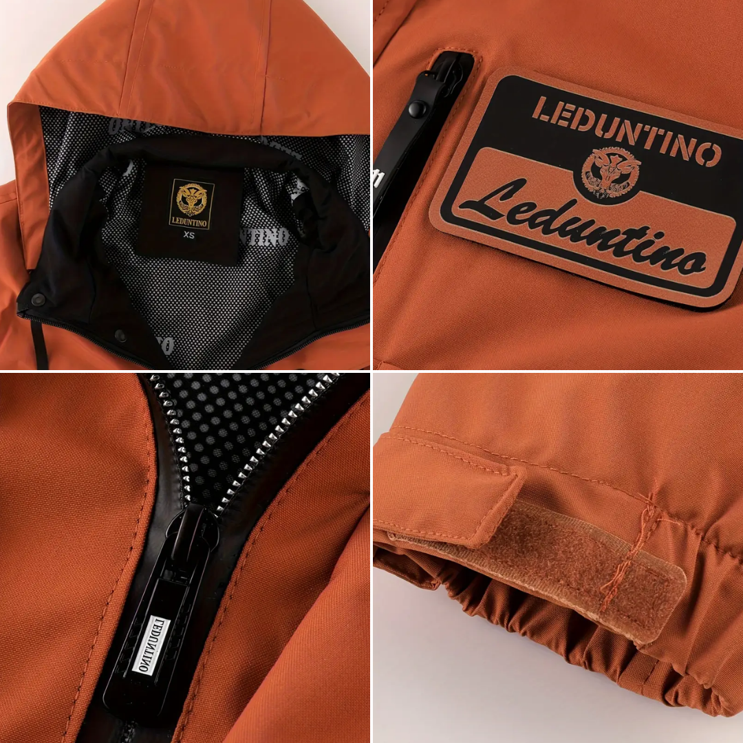 Herren Outdoorjacke gewattet mit abnehmbarer Kapuze – Henrik