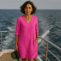 Herbstliches Kleid mit einzigartiger Ausstrahlung – Mila