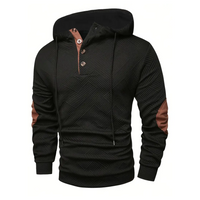 Herren Outdoor Hoodie mit Comfort-Stretch & Knopfleiste – Mads