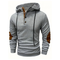 Herren Outdoor Hoodie mit Comfort-Stretch & Knopfleiste – Mads