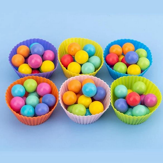 Montessori Kralen-Logikspiel – Fördert Farbenlehre & Denkvermögen